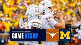 No. 3 Texas DEMOLISHES Reigning National Champion Michigan | Full Game Recap