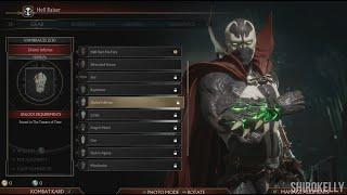 Mortal Kombat 11 : Spawn Character Customization / All Outfits & Gear