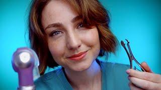 ASMR - Ears, Nose and Throat Exam🩺 with Dr. Hastings ‍️