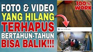 Cara Mengembalikan Foto/Video Yang Lama Hilang Terbaru 2024‼️