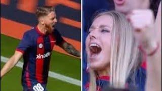 Iker Muniain convierte su primer doblete en San Lorenzo y desata locura total en el fútbol argentino