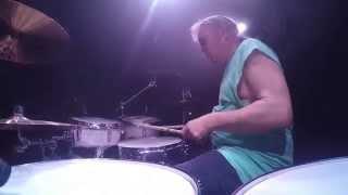 Ian Paice (drum cam) - Drum Solo at Riffelhof (Germany) for ilikedrums.com