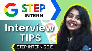 Google STEP Intern Interview Tips | How to prepare for google step interview