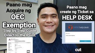 PAANO MAG ACQUIRE NG OEC EXEMPTION SA POPS-BAM | TUTORIAL | POPSBAM EREGISTRATION | BALIK MANGGAGAWA