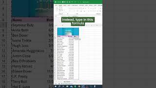 How To Calculate age In MS EXCEL || Excel Tricks || Busy software