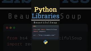 What is BeautifulSoup and how to parse html in python #python forbeginners#datascience  on