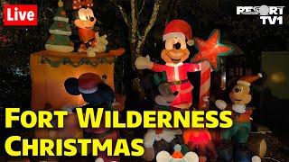 Live: Christmas at Disney's Fort Wilderness Campground - Walt Disney World Live Stream - 12-22-24