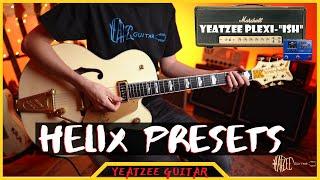 Yeatzee Guitar PLEXI-"ish" Line 6 Helix Presets (HX Stomp / Helix / LT)