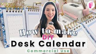 DIY Desk Calendar - Tutorial