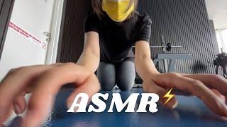 ASMR ️‍️FAST & AGGRESSIVE️‍️ at the Gym | Lofi Camera Tapping, Floor Scratching, Random Triggers