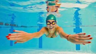 Mesmerizing Underwater Shots of a Diver | Aqua Woman