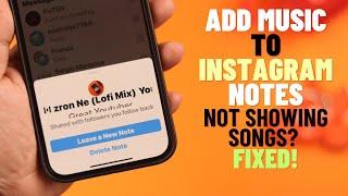 Song Notes for Instagram: Music Not Showing Up? - How to Fix!