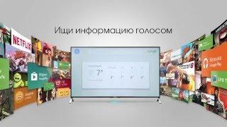 Sony c Android TV – голосовой поиск