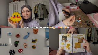 HOBİLERLE İLGİLENİYORUZ!! ️(KİLDEN MAGNET YAPMAK + TAHTA KÜPLERDEN FİGÜR YAPMAK)