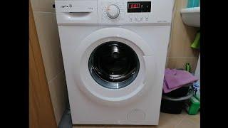 arielli washing machine 1200 rpm unbalanced spin, anti crease and end