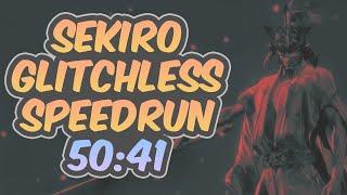 Sekiro - Glitchless Speedrun - 50:41