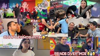 ASI FESTEJO PITIN TOYS SU CUMPLEAÑOS #34 EN ESTE LUGAR DE NIÑOS/MAYVE CASTRO‼️