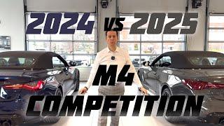BMW M4 COMPETITION 2024 VS BMW M4 COMPETITION 2025!