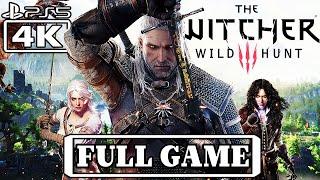 The Witcher 3: Wild Hunt PS5 (4K) - Full Game Walkthrough [4K Raytracing]