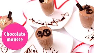 Chocolate Mousse Pudding | Valentine's day special | onmanorama food