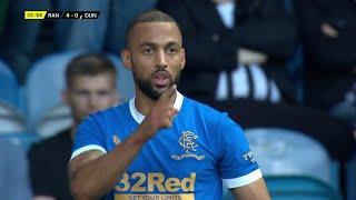 Kemar Roofe and Joe Aribo combine for brilliant Rangers goal v Dunfermline in Premier Sports Cup