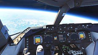 Летим в космос - Microsoft Flight Simulator