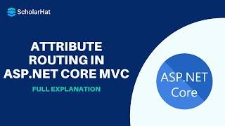 Attribute Routing in ASP.NET Core MVC