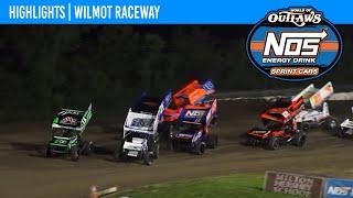 World of Outlaws NOS Energy Drink Sprint Cars | Wilmot Raceway | July 12, 2024 | HIGHLIGHTS