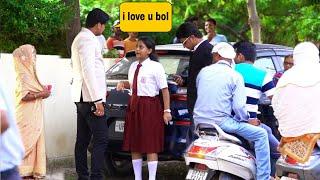 CBI prank on School girl // Sumit cool dubey