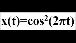 Periodic and Aperiodic Signals | Example 1