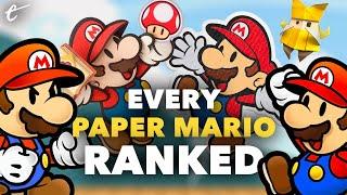 Every Paper Mario Game Ranked From Worst to Best