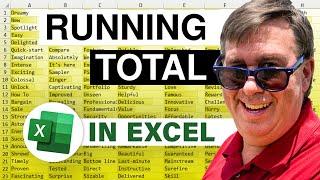 Excel - Formula for Running Totals - in Ranges OR Tables! - Episode 2004