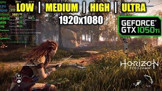 GTX 1050 Ti | Horizon Zero Dawn - 1080p All Settings