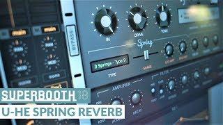 U-He Spring Reverb (SUGGEST A NAME FOR IT!) @ Superbooth 2018