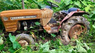Old Yanmar YMG1800 tractor fully restoration | Fully restore and repair yanmar plows