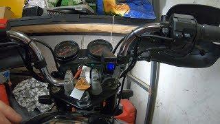 Установка розетки 12в и USB на мотоцикл Bajaj Boxer BM150X
