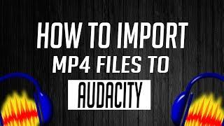 How to Edit Audio from a Video in Audacity ( FFmpeg Download & Installation Tutorial )