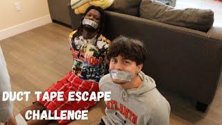 |UNKN2KN DOES THE DUCK TAPE ESCAPE CHALLENGE|