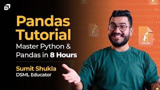 Python Complete Course With Pandas Library For Beginners 2023 | Python Libraries Tutorial | @SCALER