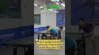 10 Pemain Terbaik Putra Indonesia Tahun 2023 versi Gree One TV #pingpong #bestplayer #viral