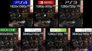 Metro Last Light Redux | Switch - PS4 - PS3 - ONE - 360 - PC | All Versions Comparison