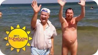 Weniger nackte am FKK-Strand | SAT.1 Frühstücksfernsehen