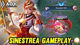 AOV : SINESTREA GAMEPLAY | IN JUNGLE - ARENA OF VALOR LIÊNQUÂNMOBILE ROV