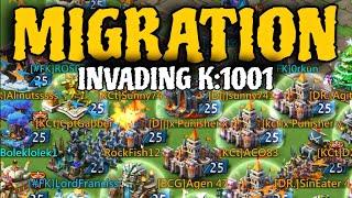 Lords Mobile| MIGRATION TIME  FIRST HOURS ON NEW KINGDOM!