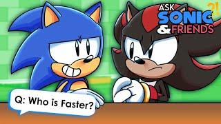 SONIC VS SHADOW - Ask Sonic & Friends #1 (Animation)