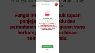 Step penting semasa mengaktifkan aplikasi pemandu #CodApps untuk kali pertama.