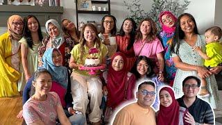 Menghadiri Ultah Juliana  bertemu   keluarga Tengku Firmansyah & Cindy Fatikasari.