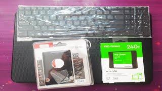 DELL Notebook Laptop Upgrade || SSD Hard Drive || & || Keyboard Replacement ||