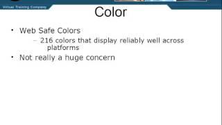 CSS 2 & 3 - 5.02 Web Safe Color