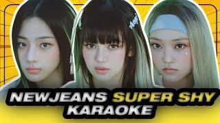 NewJeans Super Shy Karaoke